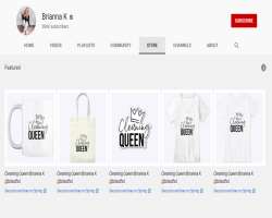 She has launched her merchandise line 